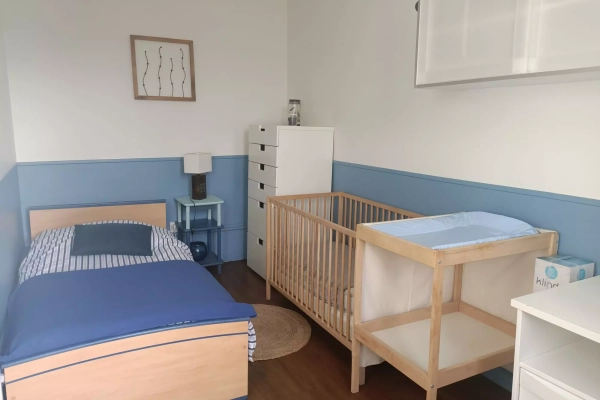 chambre bleue