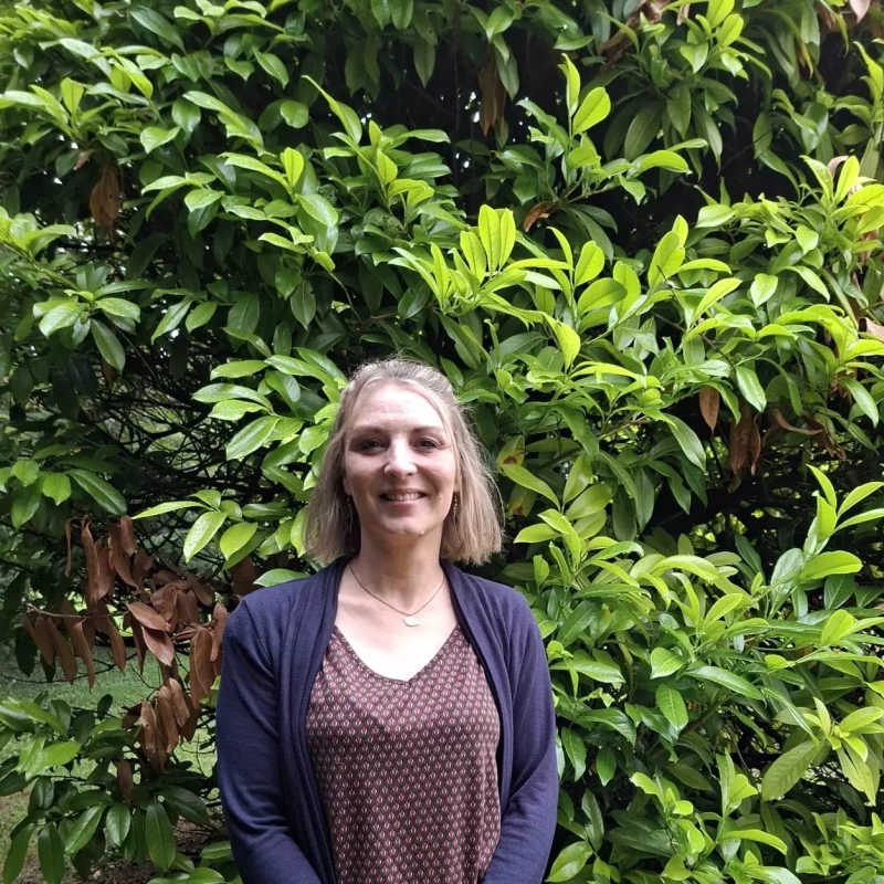 Dorine Leuilleux, accompagnatrice sociale et parentale à la Maison Magnificat de Ligueil