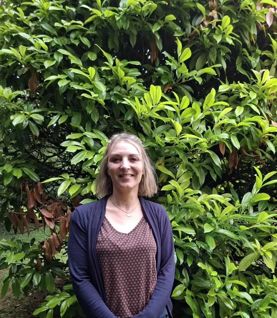 Dorine Leuilleux, accompagnatrice sociale et parentale à la Maison Magnificat de Ligueil